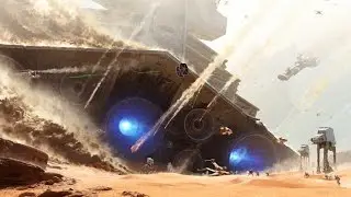 Earth in Star Wars 6: The Awakening
