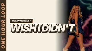 Wish I Didn't - Megan Moroney [Lyrics Video] [One hour loop]