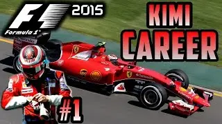 F1 2015 RAIKKONEN CAREER MODE PART 1: Australia