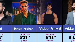 Heights Of Famous Indian Actors | south indian actors & bollywood actors |