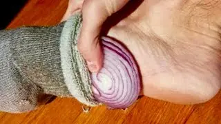 THIS Happens When You Put Onions In Your Socks While You Sleep