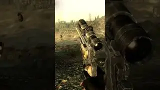.44 magnum in fallout 3 is so satisfying  #falloutshorts #fallout3 #shorts #fallout3gameplay