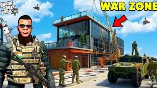Franklin Convert his House To Military Base || GTA 5 GAMEPLAY