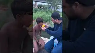 Handicap child helping hands #shorts @hussainmansuri777