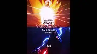 FO Jacen Solo Vs Comp Darth Sidious #starwars #shorts