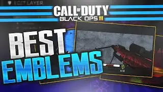 MOST INSANE EMBLEMS! - Best EMBLEMS EVER! Most Creative Emblems BO3 (Black Ops 3 Top 5 Emblems)