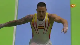 N&eacute;stor Abad. 2024 European Artistic Gymnastics Championships. TF. VT