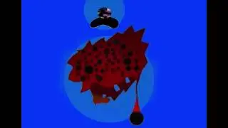 Blue circle time night 