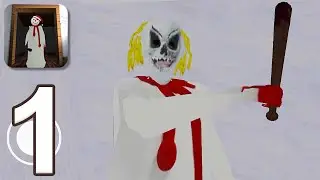 Granny Christmas Scary House - Gameplay Walkthrough Part 1 - Door Escape (iOS, Android)