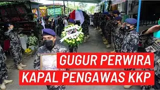 Penuh Haru, Upacara Pemakaman Penghormatan Perwira Kapal Pengawas KKP