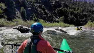 Our little Whitewater Group - Plumas Paddlers -  Rich Bar Feather River Run