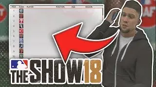 I GET DRAFTED BY.... MLB The Show 18 Road To The Show