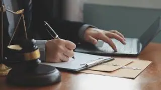 vecteezy male lawyer working with contract papers and wooden gavel on 21795981
