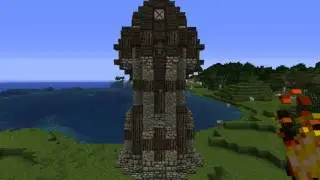 Minecraft: проектирование средневековой башни &mdash; нужен урок?