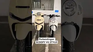 Ini dia Perbandingan HONDA STYLO VS HONDA SCOOPY 2024.!!!!