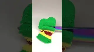 #ASMR Satisfying and Relaxing Crunchy Drop and Squish Kinetic Sand Part 67  #shorts