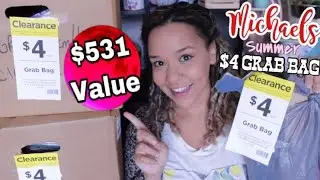 Michaels $4 GRAB BAG Amazing Finds!!!