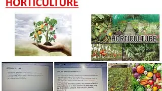 Introduction of horticulture.. lecture 1 #horticulture #agriculture #study #introduction #teaching 