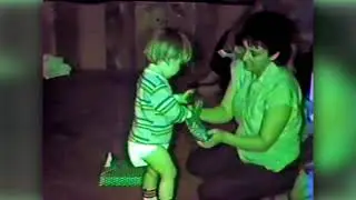 Grandma and Grandpa Visit Michael's House - circa 1983