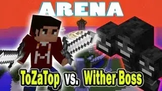 Minecraft Arena Battle ToZaTop vs. Wither Boss