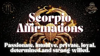 ♏️ Scorpio Affirmations 🦂 Embrace Your Scorpio Energy Affirmations for Resilience and Power ⚡️