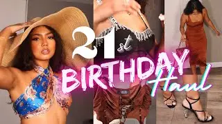 21ST BIRTHDAY TRY-ON HAUL 2021| THE BEST SUMMER HAUL EVER