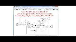 Fuzzy Based Controller for Speed Control of Bike | MatlabHelp.com