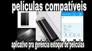 pel&iacute;culas compat&iacute;vel com outros modelos  aplicativo pra gerencia estoque  pel&iacute;culas #ofcell123loja