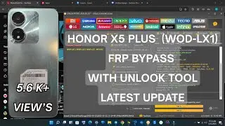 HONOR X5 PLUS _ Frp Bypass done instant with unlock tool _ Latest Update 2025 _ #byphonepointpro