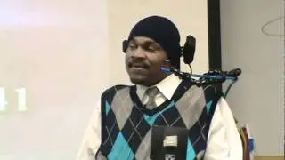 Trenell Walker speaks financial struggles of PWD.wmv