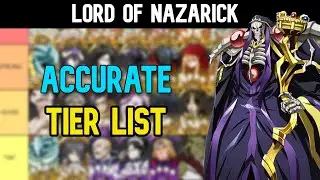 Lord of Nazarick - Accurate Tier List