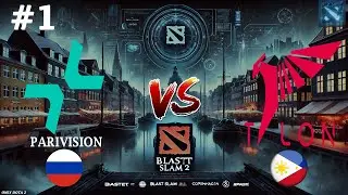 ПЕРВЫЙ МАТЧ ПЛЕЙОФФА И УЖЕ НА ВЫЛЕТ! | Parivision vs Talon #1 (BO3) BLAST Slam #2