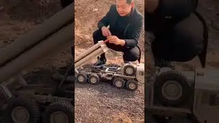Rc rocket launcher track  #shorts