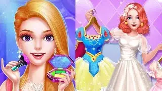 Cinderella Fashion Salon - Makeup & Dress Up Games for Girls - Baby Games Videos