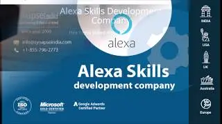 Alexa Skills development company &ndash; SynapseIndia