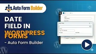 Date Field in WordPress Forms &ndash; Date Picker Options (Auto Form Builder)