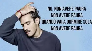 Tommaso Paradiso  - Non avere paura (Testo/Lyrics)