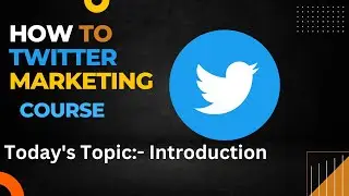 How To Twitter Marketing| 🔥🔥🔥Twitter marketing course English For Free Full Course