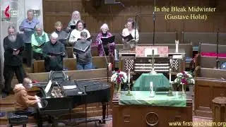 Chancel Choir - In the Bleak Midwinter; FUMC Hamilton, 01/11/2026
