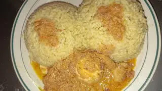 How to make a very easy and simple coconut chicken sauce#dailyvlog #cookwithme #vlog #recipe#recipes
