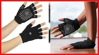 Stay Grounded with No Slip Yoga Gloves That Fit Perfectly