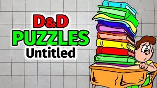 Untitled Library Book D&D Puzzle for Dungeons and Dragons - Nerzugal DM Toolkit