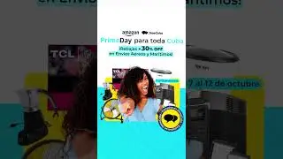 30% menos en env&iacute;os a Cuba 🚢 con Amazon Prime