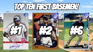 Ranking The Best First Basemen in MLB The Show 21!
