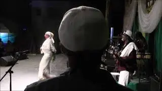 Reggae Drummer Dyrol (Chops) Randall With  Legendary Marcia Griffiths