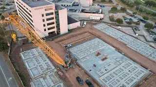 Memorial Hermann Sugar Land Medical Office Building First Tilt Panels