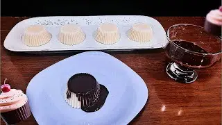 Delicious and easy dessert! No cream! No electric mixer! no oven