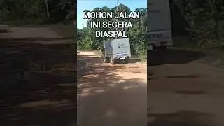 MOHON JALAN RAYA INI SEGERA DIASPAL DEMI KELANCARAN PENYALURAN MBG DI PELOSOK #indonesia #taliabu