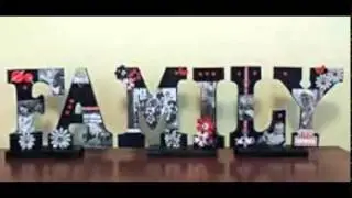 Wood Craft Letters