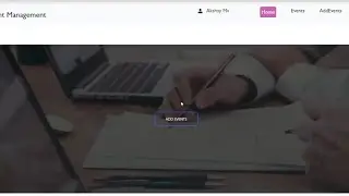 Event Saver mean stack web application